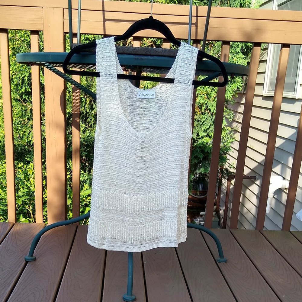 Woman's Gantos Brand Sleeveless Dressy TankTop